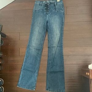 Perfect condition Free People/We The Free bootcut/semi flare dark wash jeans